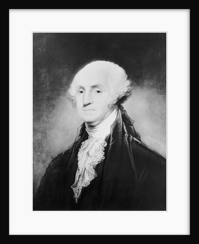 Bust=Style Painting Of George Washington by Anonymous
