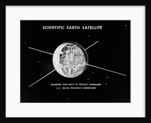 Illustration of Vanguard Satellite by Anonymous