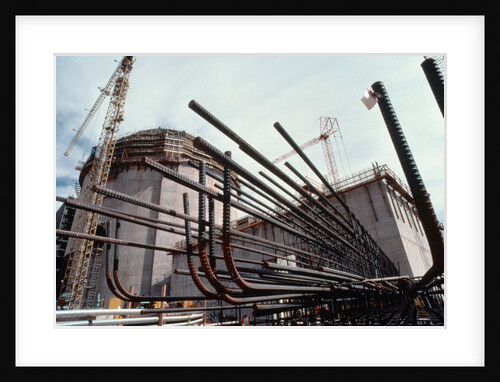 View Of Steel Reinforcement In Reactor by Anonymous