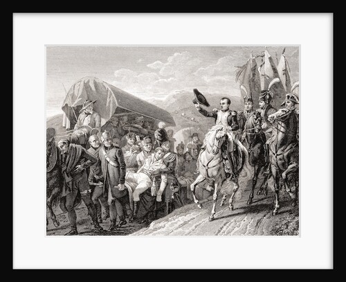 Napoleon Honoring The Courageous Wounded by Anonymous