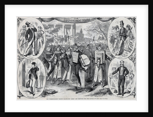 The Commencement Season Illustration by Anonymous