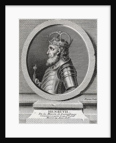 King Henry Vii Of Germany/Profile/Crown by Anonymous