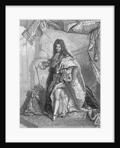 Louis XIV, King of France by Hyacinthe Rigaud