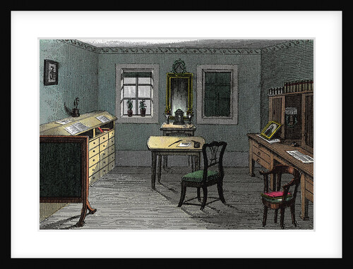 Goethe'S Study In Weimar by Anonymous