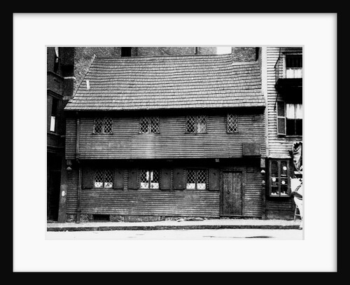 Exterior View Of Paul Revere'S House by Anonymous