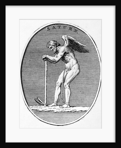 Illustration Of Saturn/Roman God by Anonymous