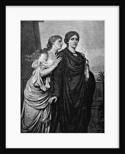 Antigone with Sister Ismene by Anonymous