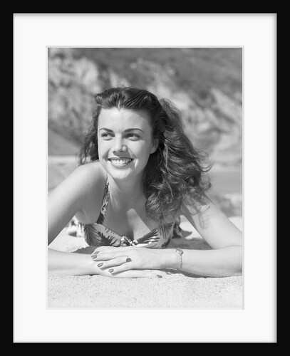 Woman in Bathing Suit by Anonymous