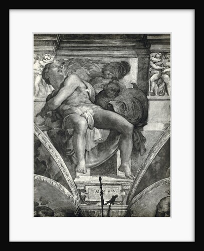 Sistine Chapel Ceiling/Prophet Jonas by Anonymous