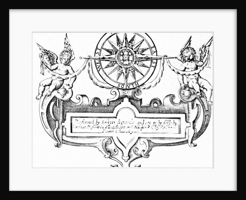 Baroque Directional Ornament / Compass by Anonymous