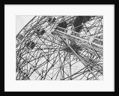 Close-Up Of Coney Island Ferris Wheel by Anonymous
