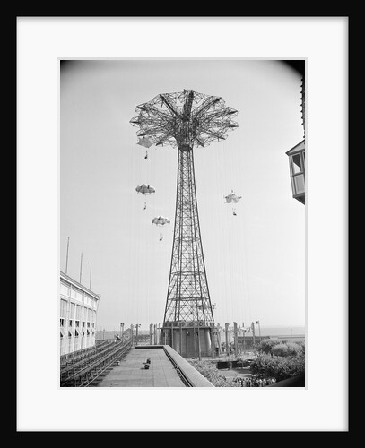 Parachute Ride at Coney Island by Anonymous
