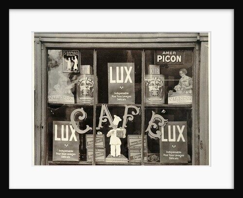 View Through French Shop Window by Anonymous