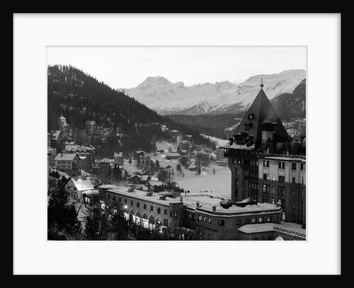 Birds-Eye View of St. Moritz by Anonymous
