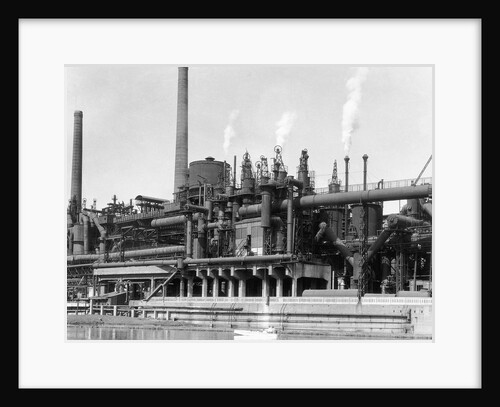 Iron And Steel Furnace At Metalworks by Anonymous