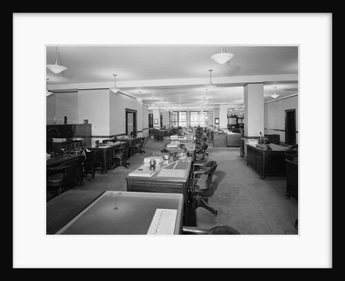 Interior Of An Office Building by Anonymous