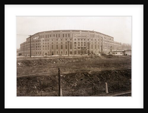 Construction of Yankee Stadium by Anonymous