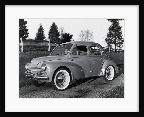 Renault Four Door Economy Car by Anonymous