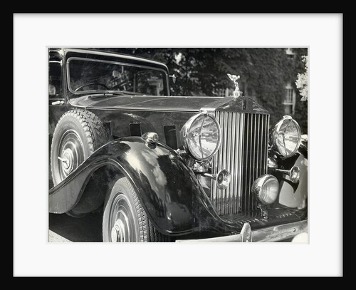 Close-Up View Of A Rolls Royce by Anonymous