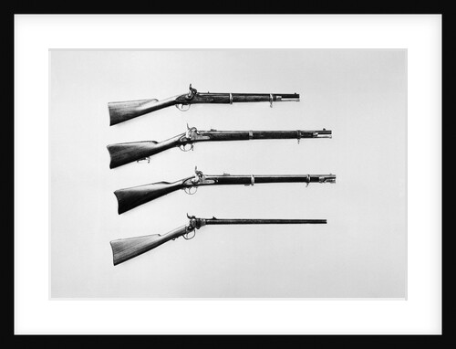 Four Confederate Carbines by Anonymous