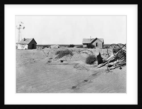 Abandoned Farms During the Dust Bowl by Anonymous