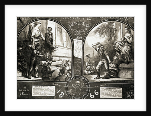 Illustration About the Emancipation Proclamation by Anonymous