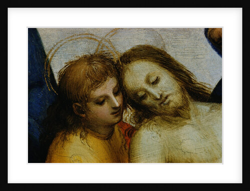 Detail of Jesus and Saint Nicodemus from Pieta by Raphael