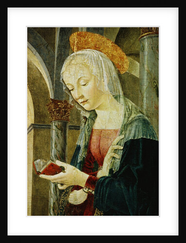 Detail of the Virgin Mary from The Annunciation Attributed to Antoniazzo Romano by Anonymous