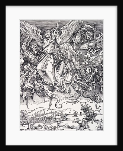 St. Michael Slaying the Dragon by Albrecht Dürer