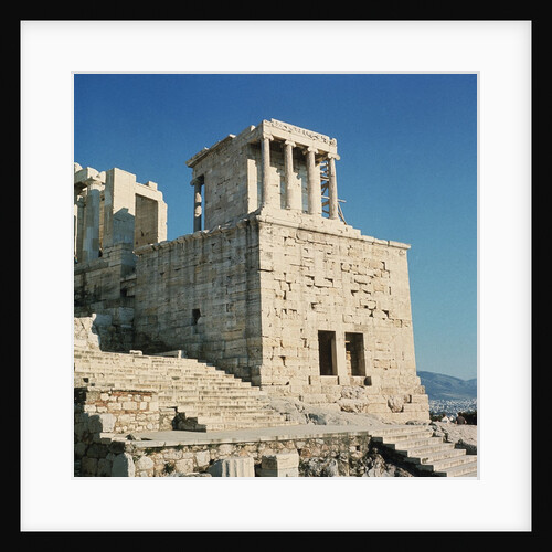 Exterior View of the Temple of Athena Nike by Anonymous