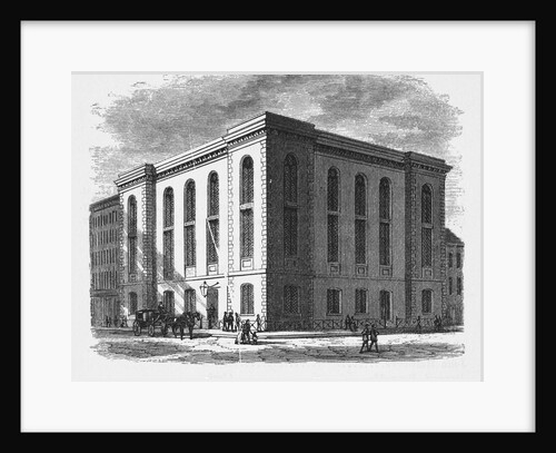 Illustration Depicting The County Jail by Anonymous