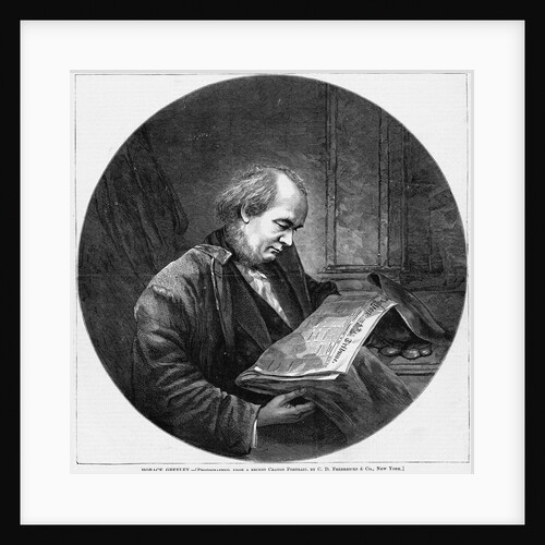 Horace Greeley by C.D. Fredericks