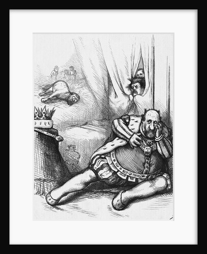 Newspaper Illustration of William Marcy Tweed Portraying Richard III by Thomas Nast