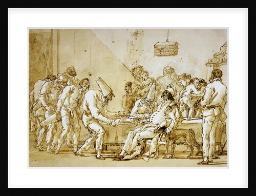Clowns #89 by Giovanni Battista Tiepolo