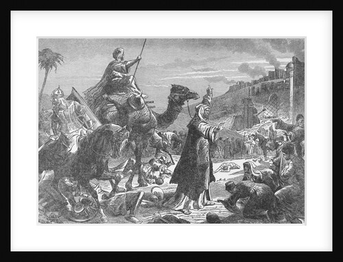 Illustration of the Entry of the Khalif Omar into Jerusalem by Anonymous