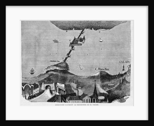 Submarine Railway Map by Anonymous