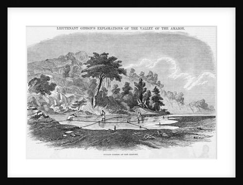 Peruvian Indians Fishing by Anonymous