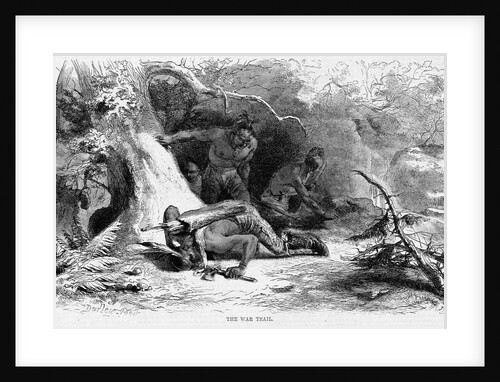 The War Trail Illustration by Anonymous