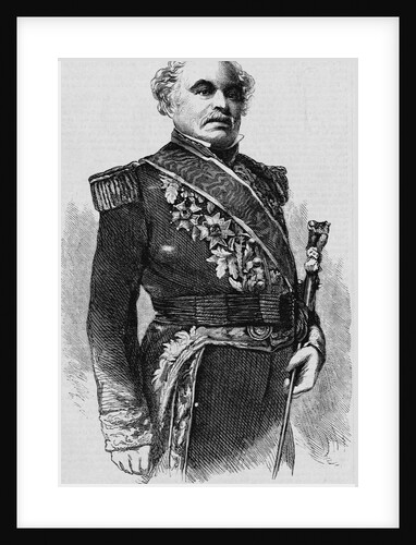 General Paez of Venezuela Illustration by Anonymous