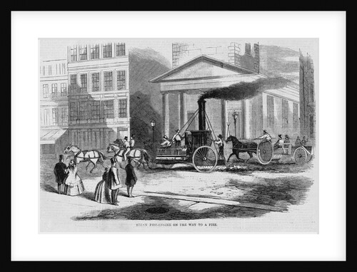 Steam Fire Engine by Anonymous