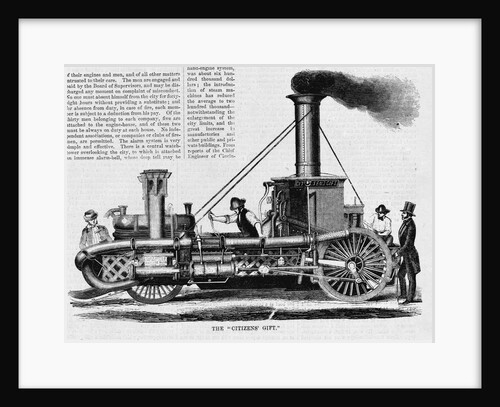 Steam Fire Engine by Anonymous