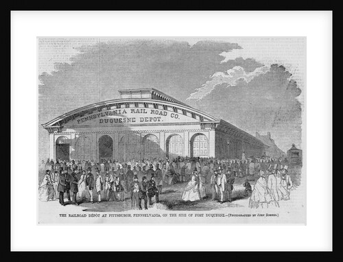 Pennsylvania Railroad Depot by Anonymous