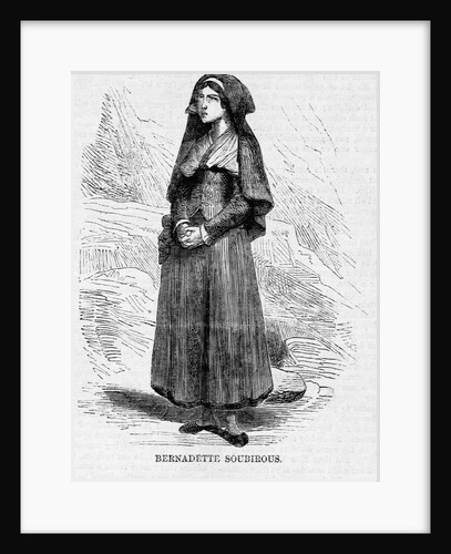 Bernadette Soubirous by Anonymous
