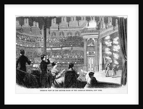 Interior of P.T. Barnum's American Museum by Anonymous