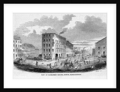 haymarket Square, Boston by Anonymous