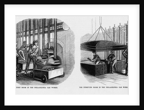 Gas Works in Philadelphia by Anonymous