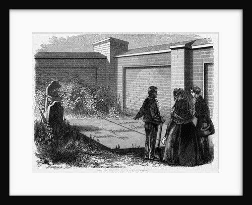 Benjamin Franklin's Grave by Anonymous