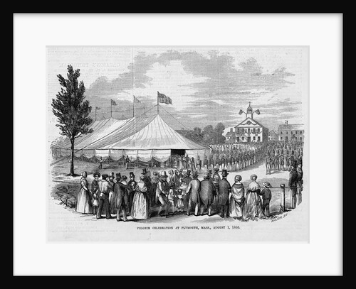 Pilgrim Celebration at Plymouth by Anonymous