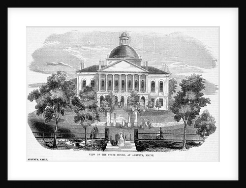 State House in Maine by Anonymous