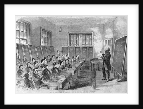 Class for Deaf and Dumb Students by Anonymous